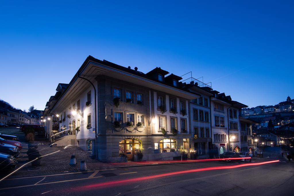 Hotel Restaurant Au Sauvage フリブール エクステリア 写真